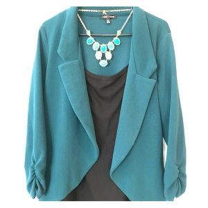 Stylish Teal Blazer